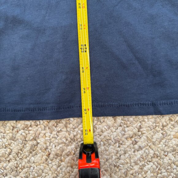 Goodfellow Men's Solid shirt button Cotton Navy S - Picture 3 of 6